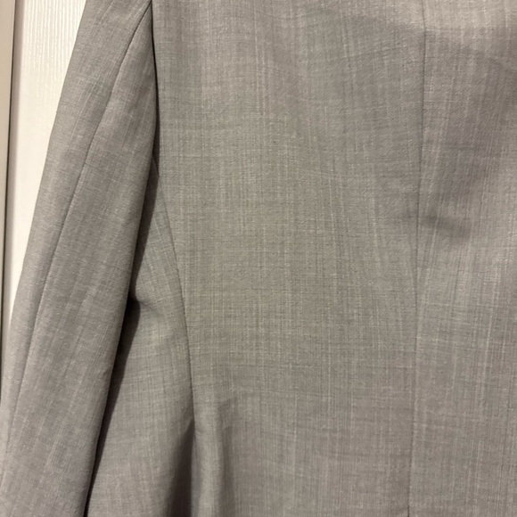 NWOT Twinhill Light Gray Professional Blazer with Notched Lapels Tailored Fit - Picture 12 of 15